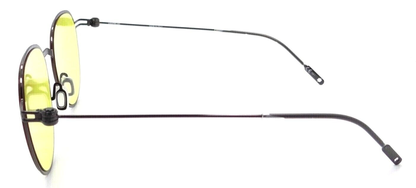 Montblanc Sunglasses MB0002SA 004 54-17-150 Ruthenium / Yellow Made in Italy-889652208862-classypw.com-3