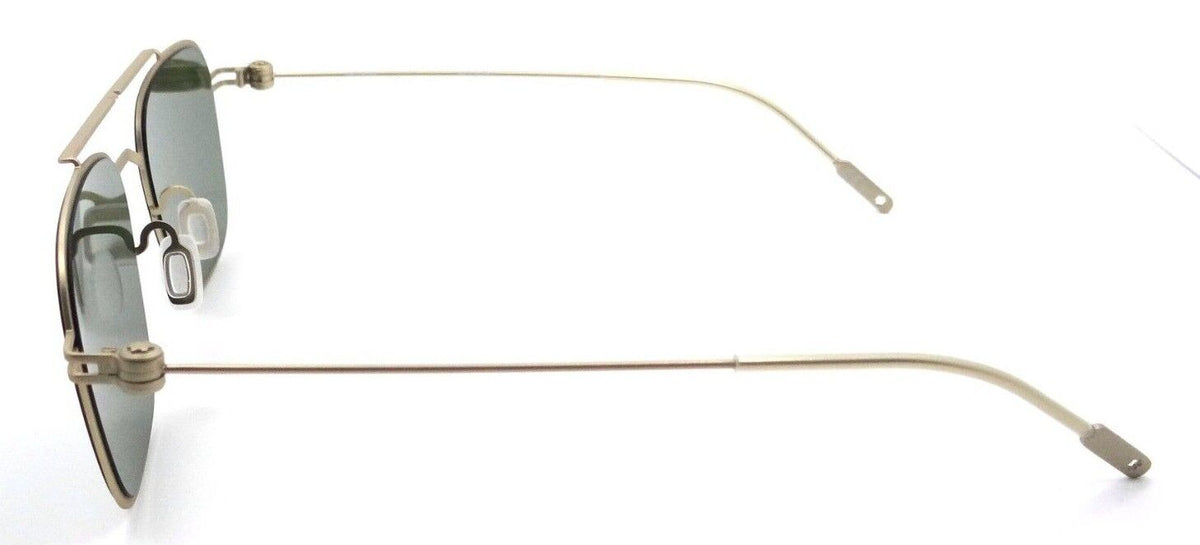 Montblanc Sunglasses MB0050S 003 52-19-145 Gold / Green Made in Italy-889652250557-classypw.com-3