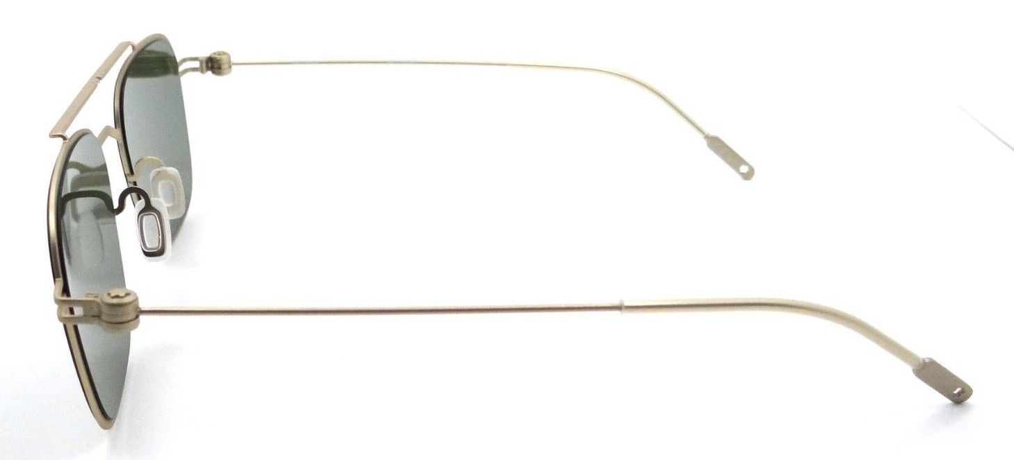 Montblanc Sunglasses MB0050S 003 52-19-145 Gold / Green Made in Italy-889652250557-classypw.com-3