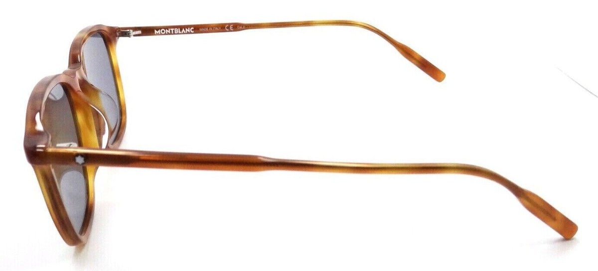 Montblanc Sunglasses MB0082SA 003 55-17-150 Havana / Grey Made in Italy-889652279831-classypw.com-3