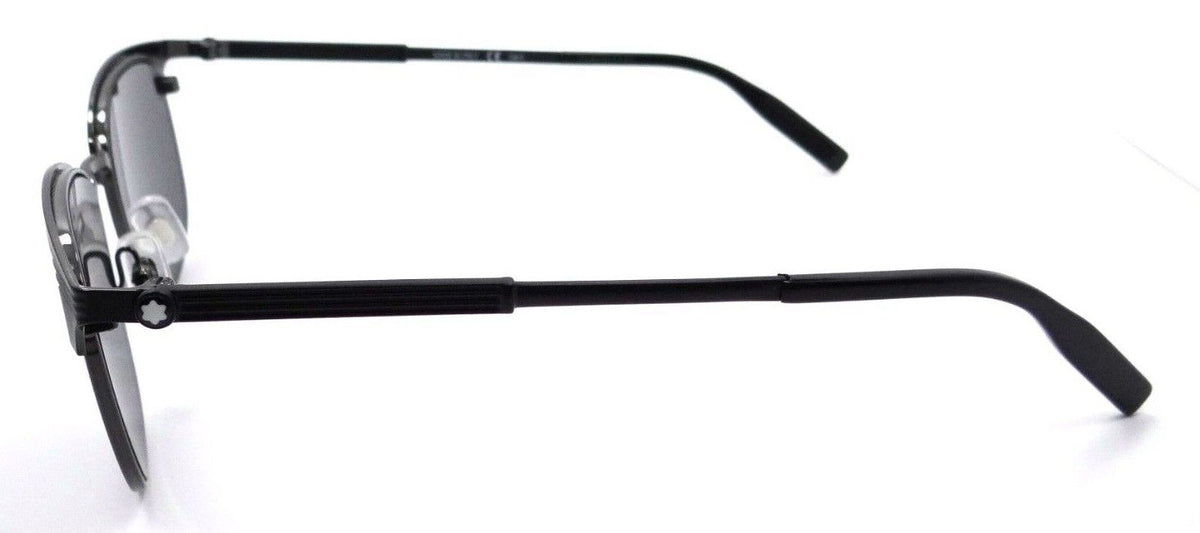 Montblanc Sunglasses MB0092S 001 51-19-145 Black / Grey Made in Italy-889652279435-classypw.com-3
