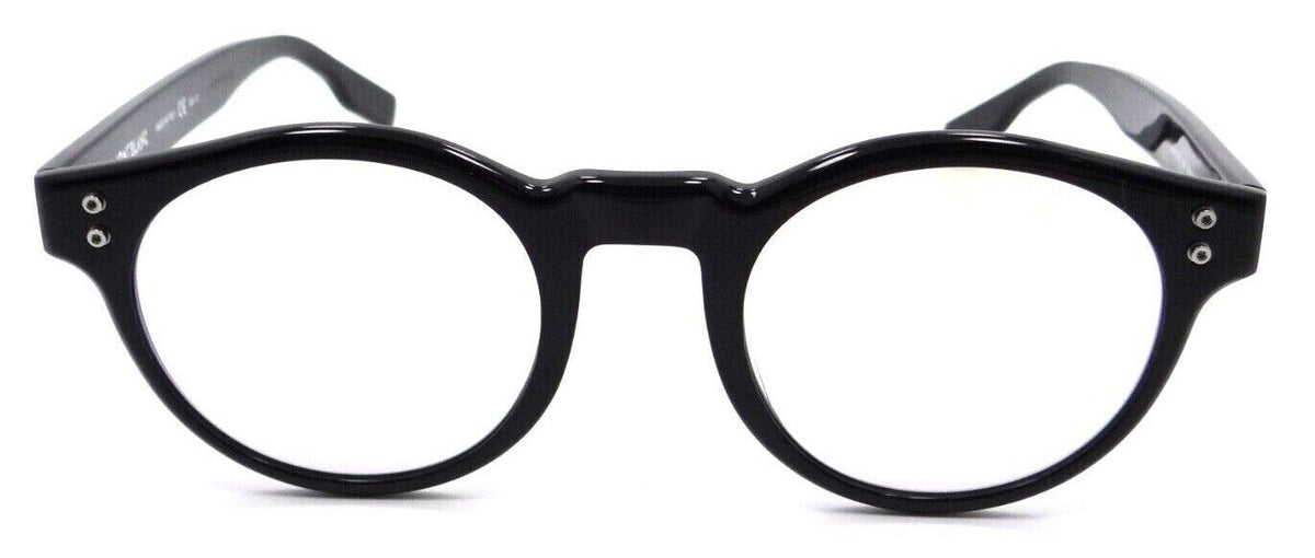 Montblanc Sunglasses MB0123S 005 49-22-155 Black / Blue Block Made in Italy-889652360775-classypw.com-2