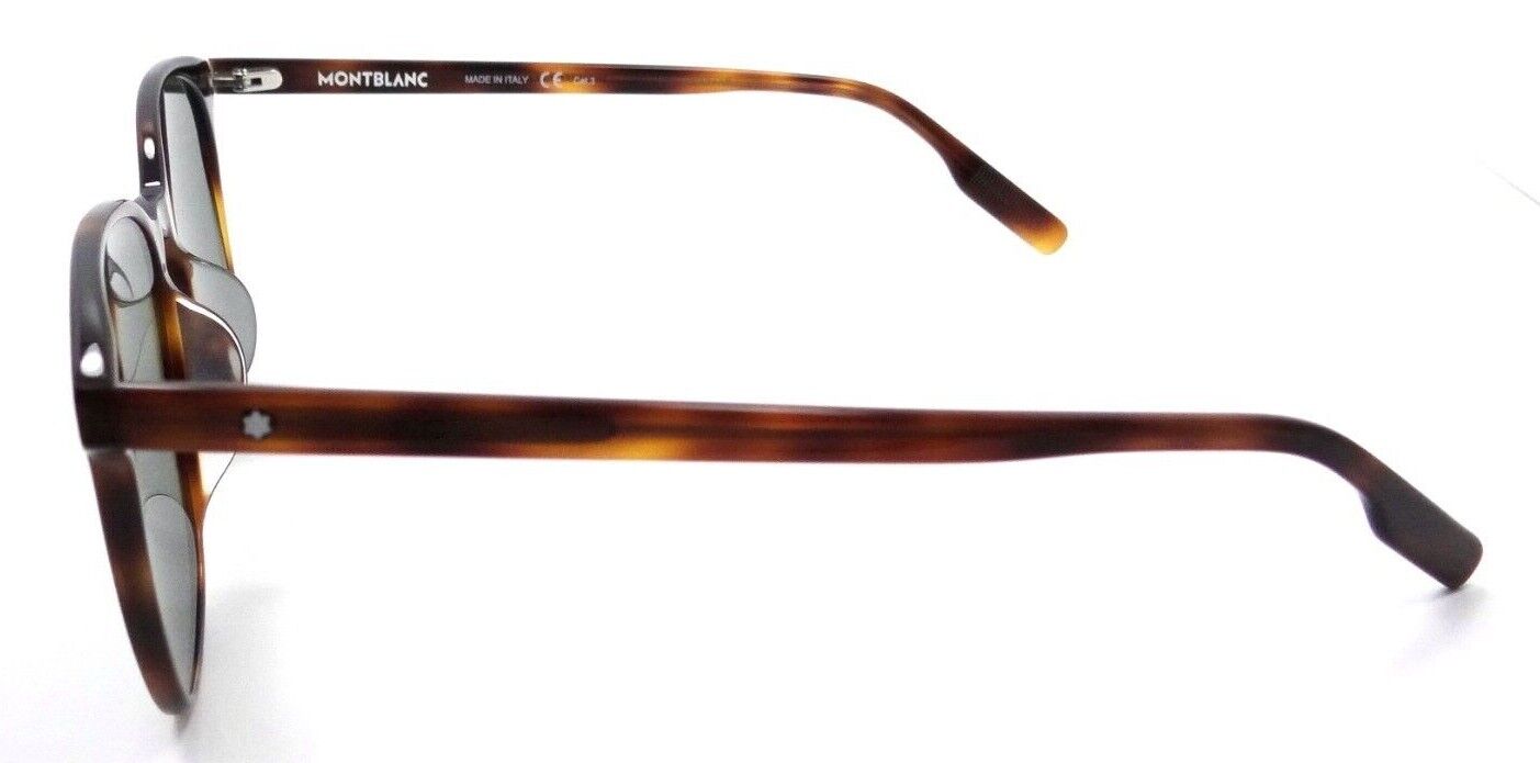 Montblanc Sunglasses MB0151SA 003 57-17-145 Havana / Green Made in Italy-889652327051-classypw.com-3