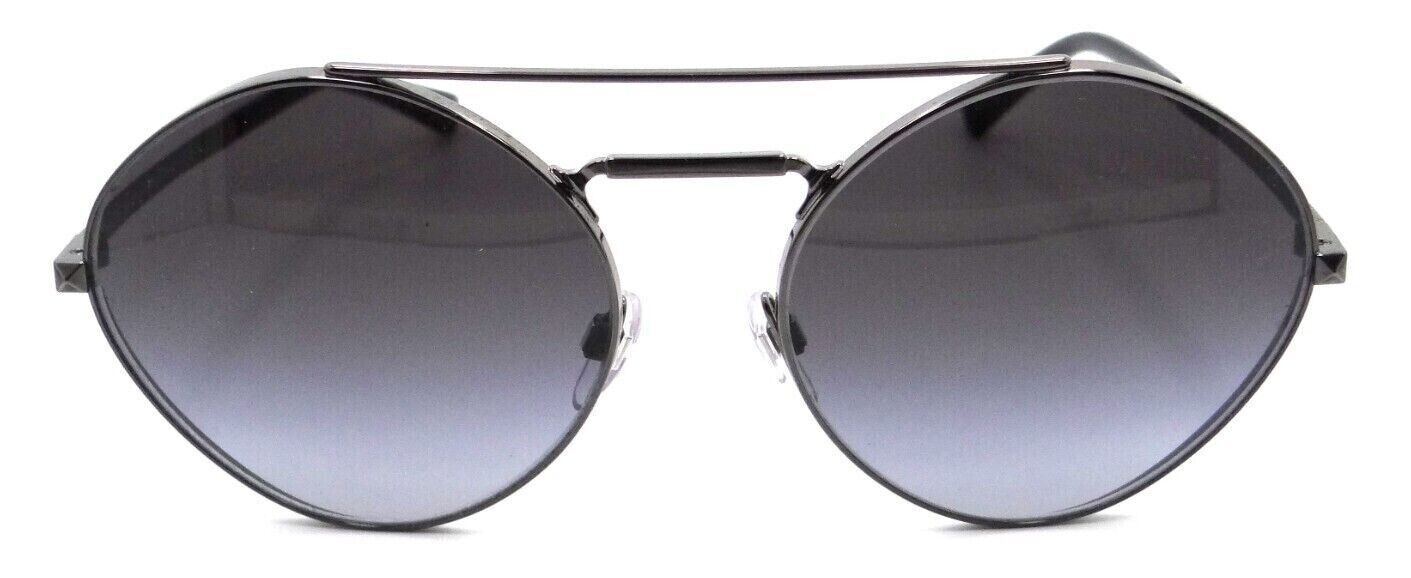 Valentino Sunglasses VA 2036 3039/8G 57-17-140 Ruthenium / Grey Gradient Italy-8056597168670-classypw.com-2