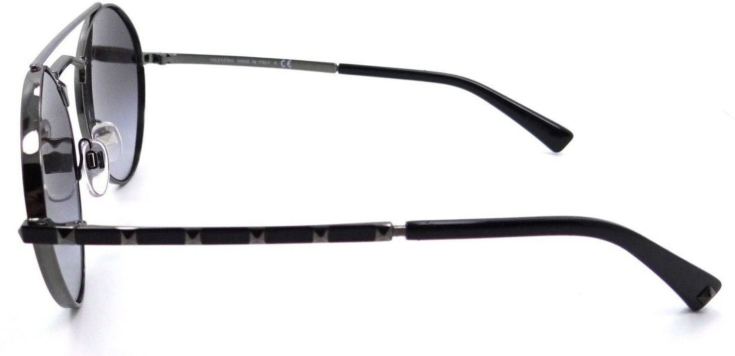 Valentino Sunglasses VA 2036 3039/8G 57-17-140 Ruthenium / Grey Gradient Italy-8056597168670-classypw.com-3
