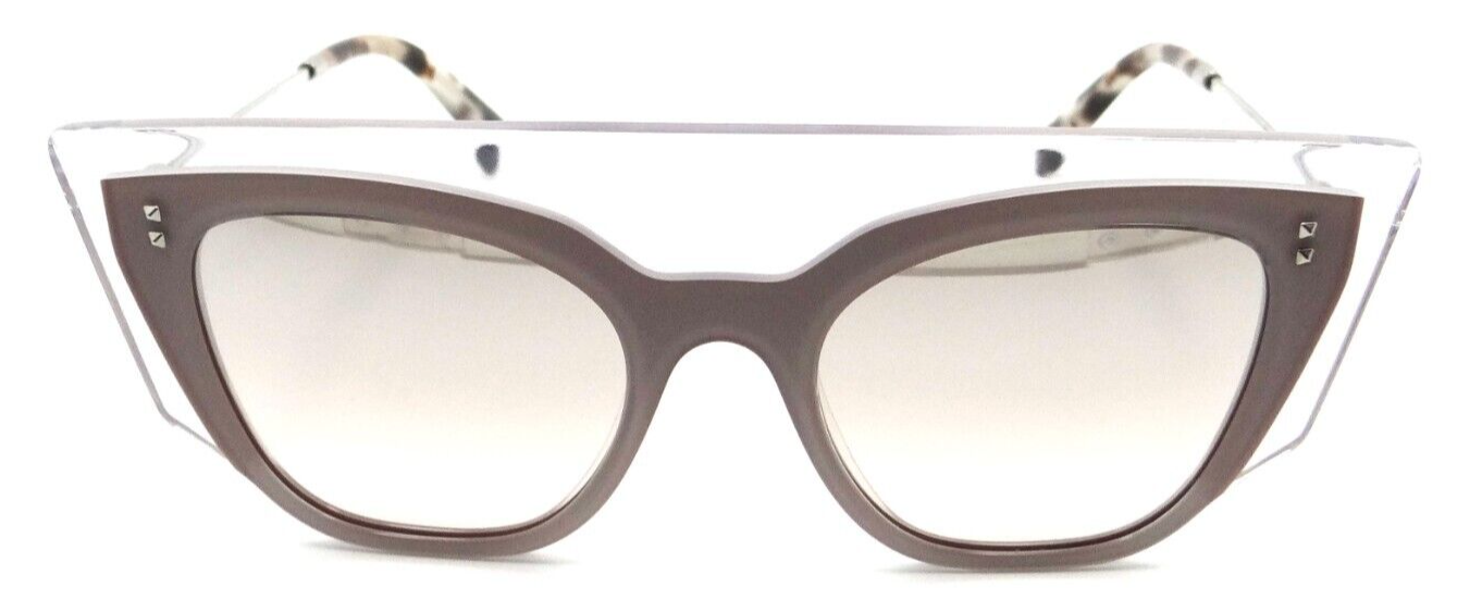 Valentino Sunglasses VA 4035 5088/8Z 49-19-140 Transparent Pink / Brown Gradient-8053672890228-classypw.com-2