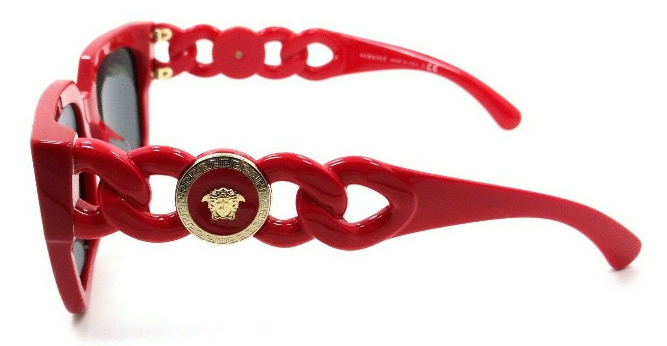 Versace Sunglasses VE 4409F 5065/87 53-19-140 Red / Dark Grey Made in Italy-8056597550574-classypw.com-3