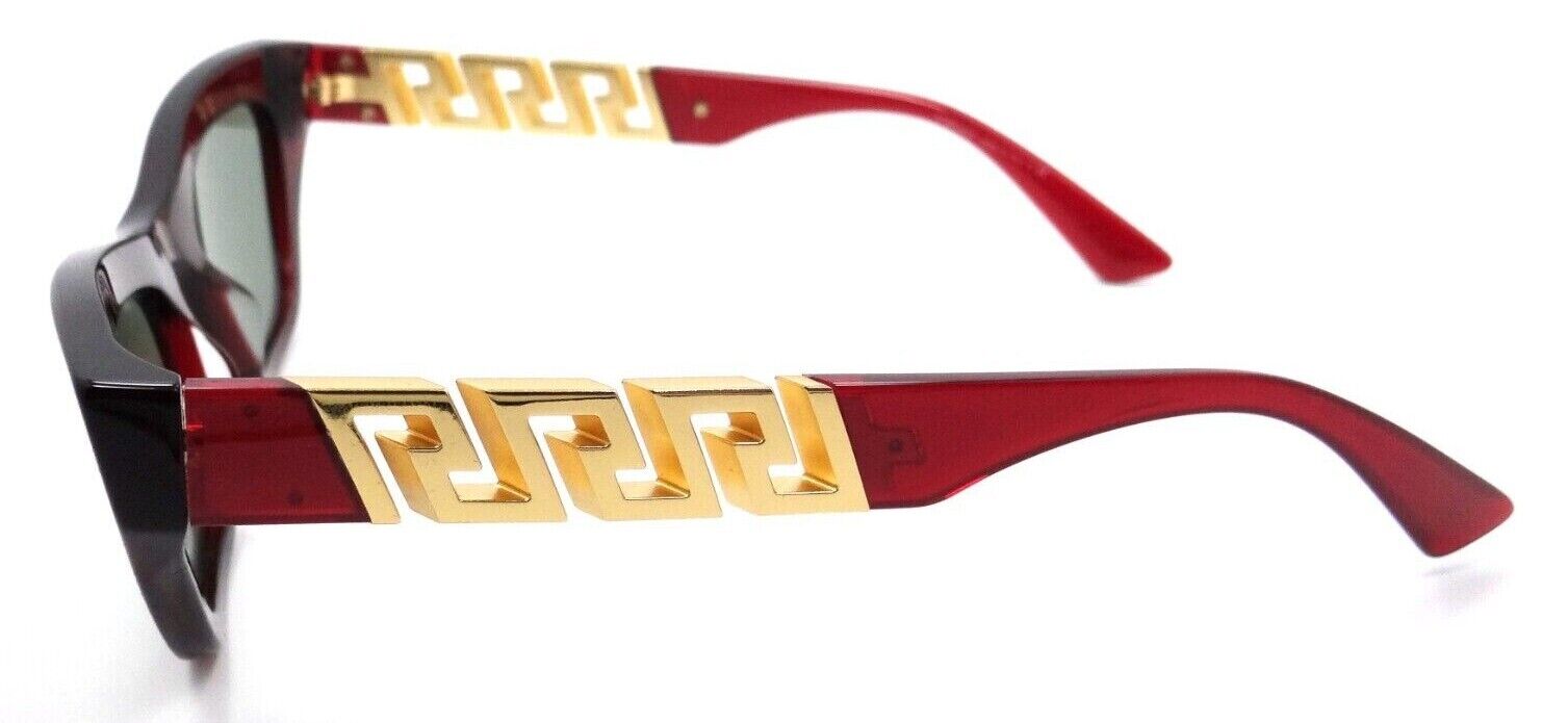 Versace Sunglasses VE 4419 388/2 52-21-145 Transparent Red / Green Made in Italy-8056597620017-classypw.com-3