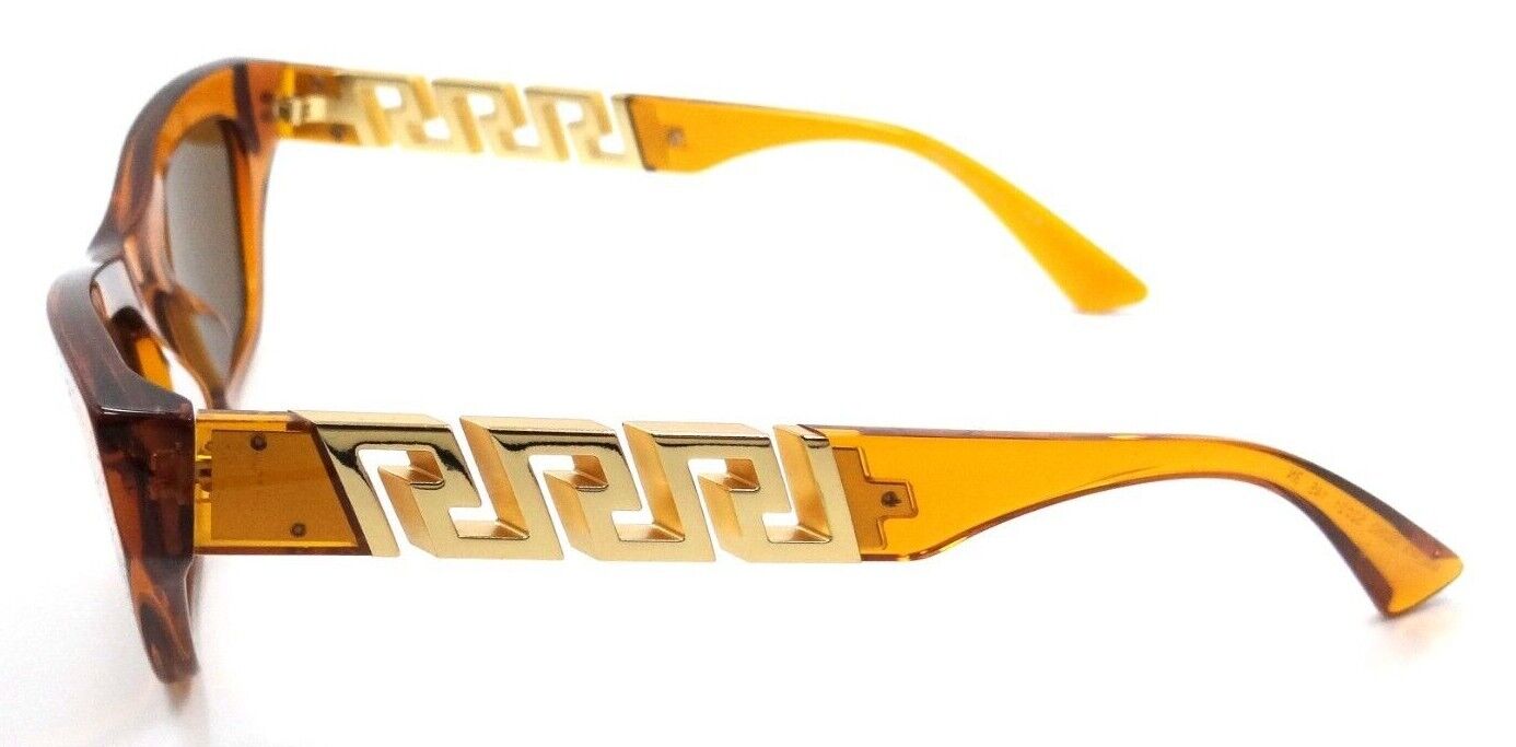 Versace Sunglasses VE 4419 5329/63 52-21-145 Transparent Orange / Dark Bronze-8056597620024-classypw.com-3
