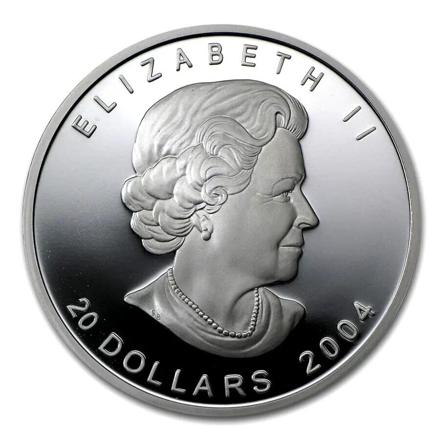 1 Oz Silver Coin 2004 Canada $20 Proof Sambro Island Lighthouse-classypw.com-2