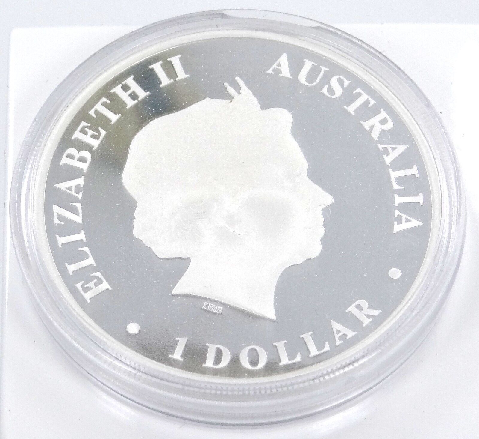 1 Oz Silver Coin 2009 $1 Australia Discover Australia Proof Coin - Kangaroo-classypw.com-2