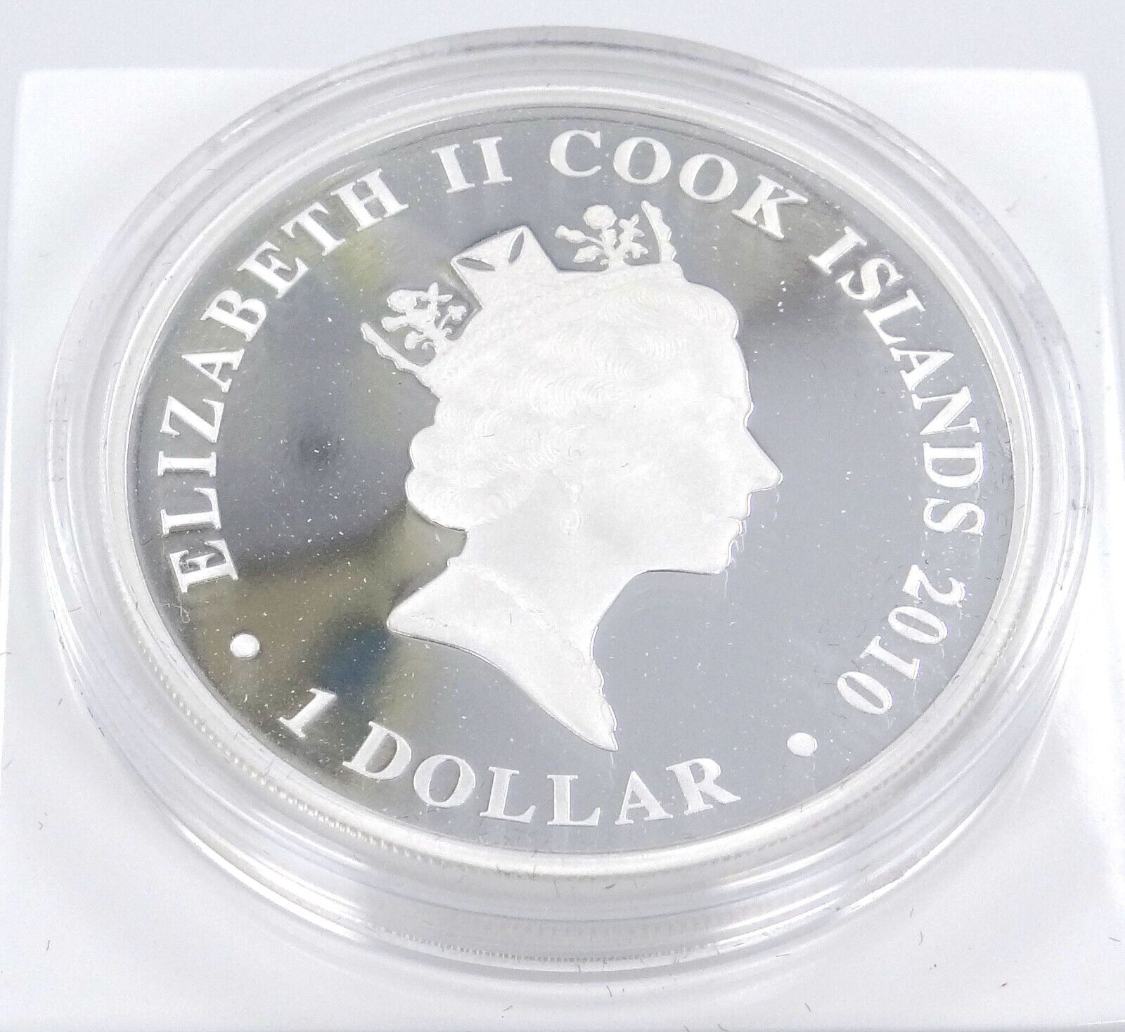 1 Oz Silver Coin 2010 $1 Cook Islands Famous Naval Battle of Hampton Roads 1862-classypw.com-3