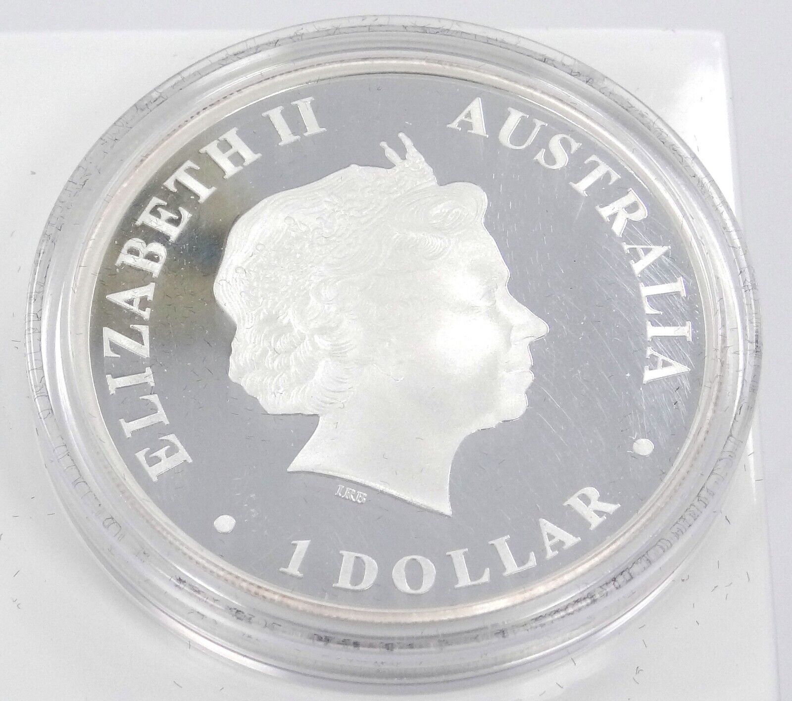 1 Oz Silver Coin 2011 $1 Australia Discover Australia Proof Color Kookaburra-classypw.com-1