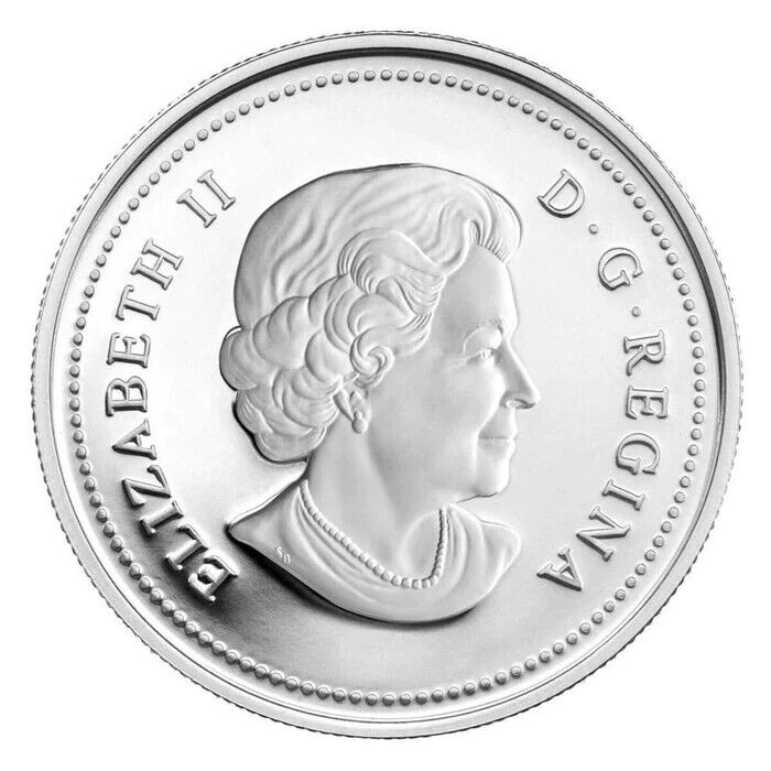 1 Oz Silver Coin 2011 $15 Canada Chinese Maple of Happiness Hologram 8888 Made