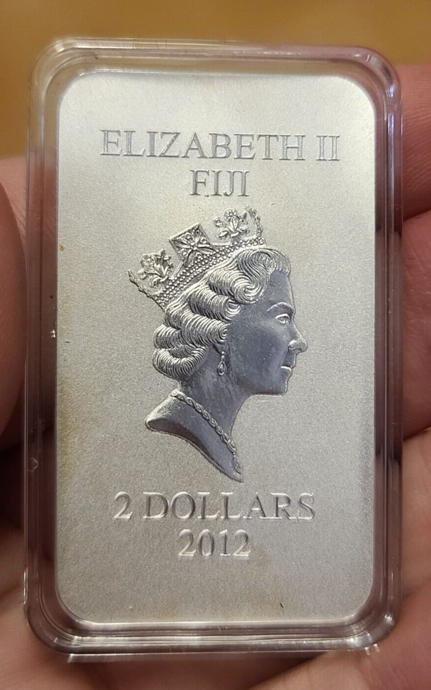 1 Oz Silver Coin 2012 $2 Fiji Orthodox Shrines - God's Bride PAMP only 3000 made-classypw.com-6