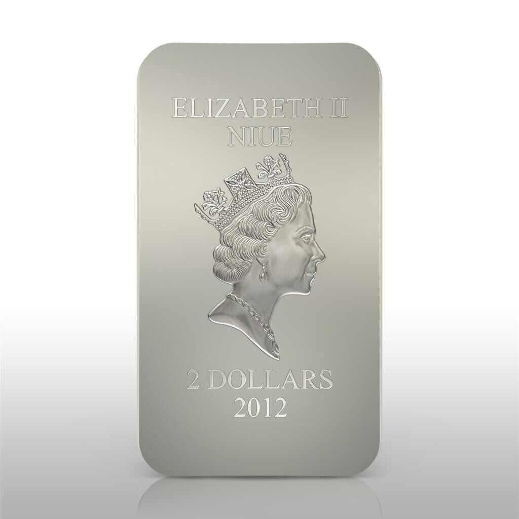 1 Oz Silver Coin 2012 Niue Orthodox Shrines Faith Hope Love &amp; their Mother Sofia