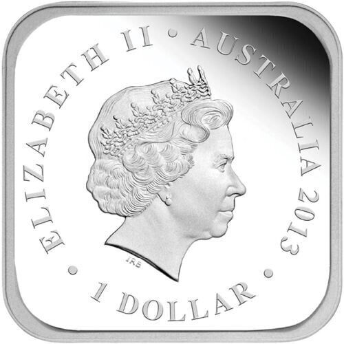 1 Oz Silver Coin 2013 $1 Australia Australian Seasons Spring Cockatoos Parrot