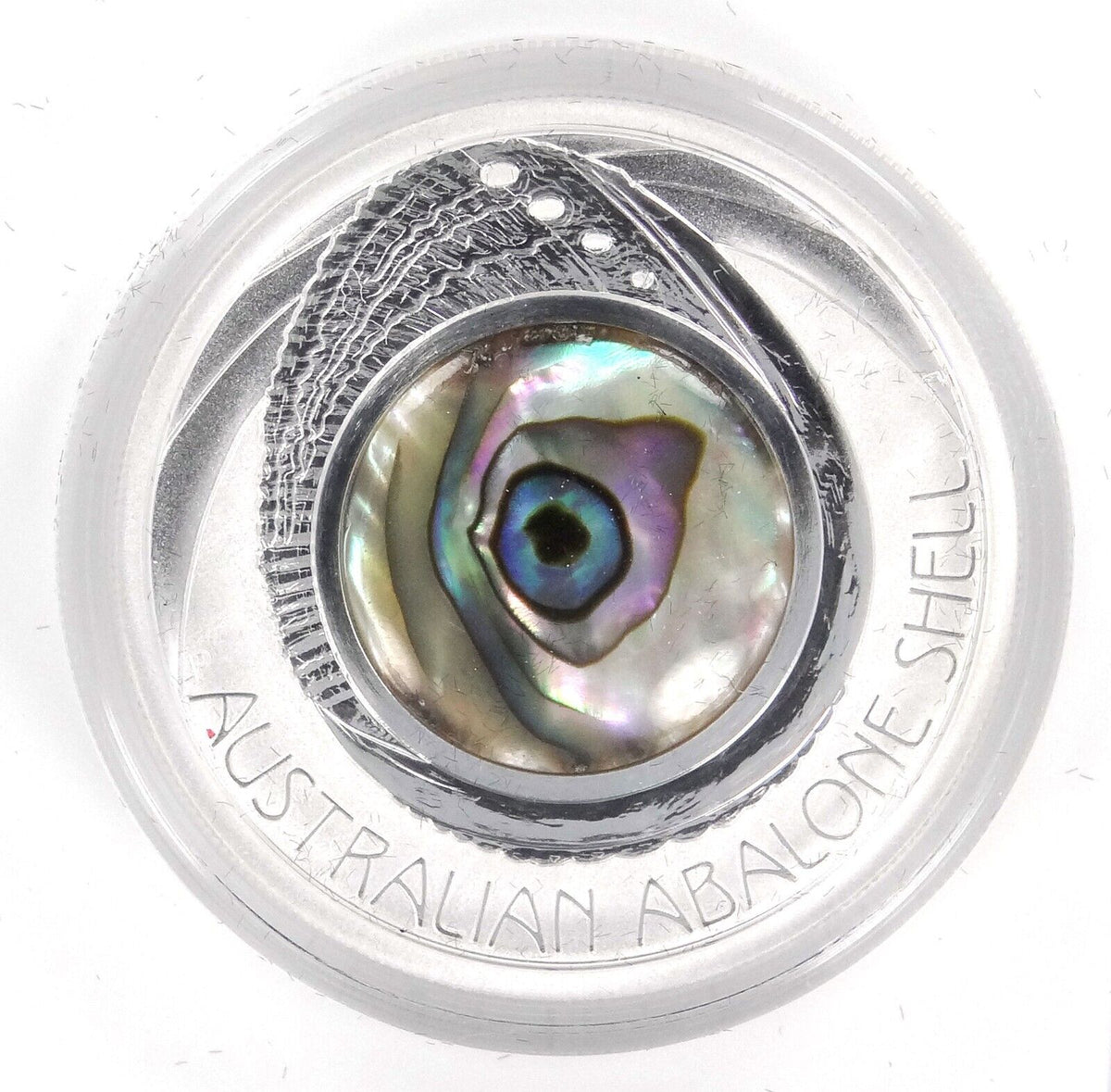 1 Oz Silver Coin 2014 $1 Australia Australian Abalone Shell Proof Coin Version 1-classypw.com-1