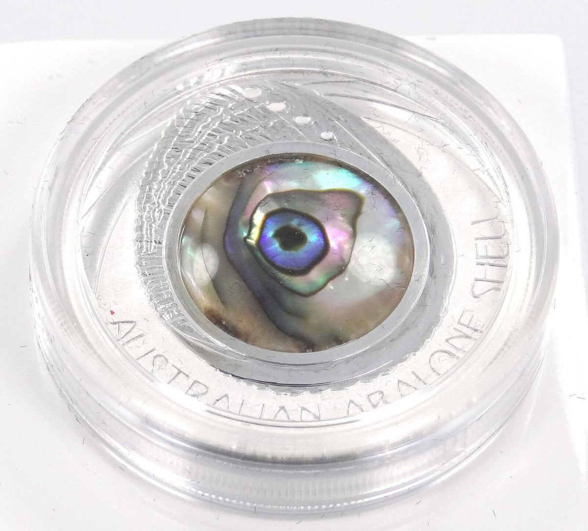 Shell Star Coin Shell 1 Oz Silver Coin 2014 $1 Australia Australian Abalone Shell Proof Coin ...