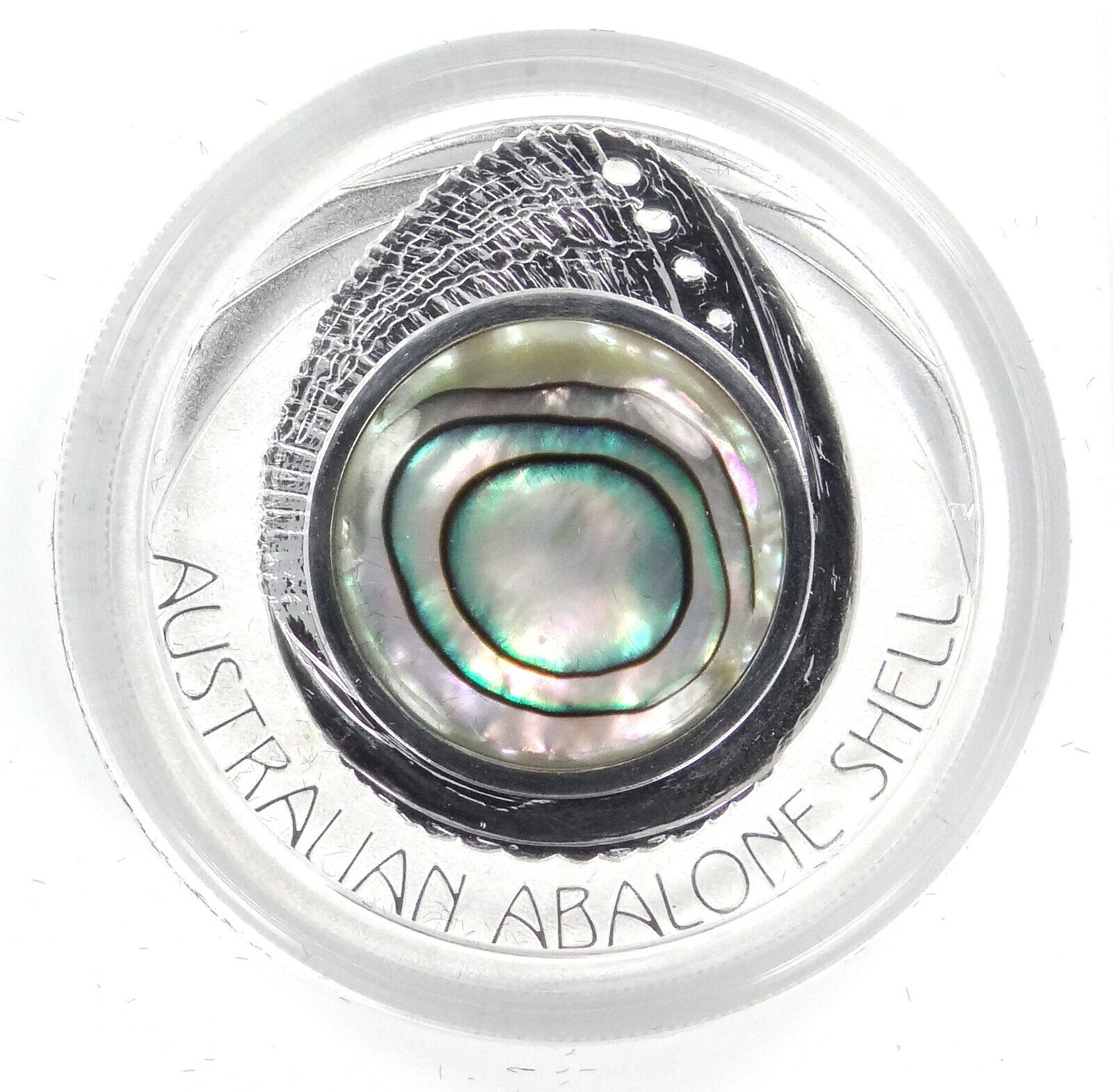 1 Oz Silver Coin 2014 $1 Australia Australian Abalone Shell Proof Coin Version 2-classypw.com-1