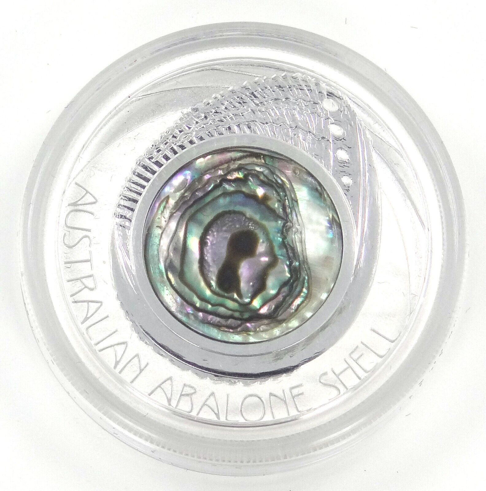 1 Oz Silver Coin 2014 $1 Australia Australian Abalone Shell Proof Coin Version 3-classypw.com-1