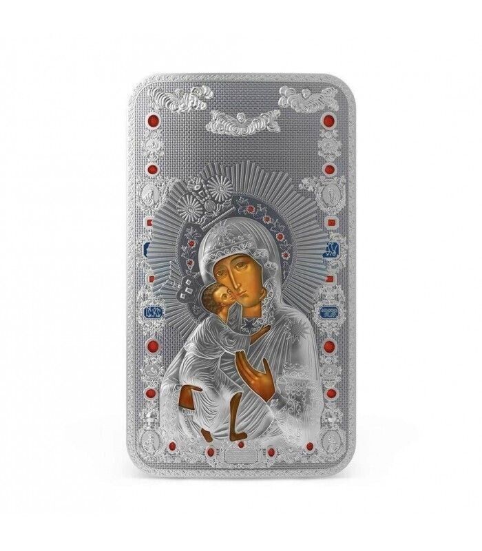 1 Oz Silver Coin 2014 $2 Orthodox Shrines - Feodorovskaya Mother of God - Silver-classypw.com-1