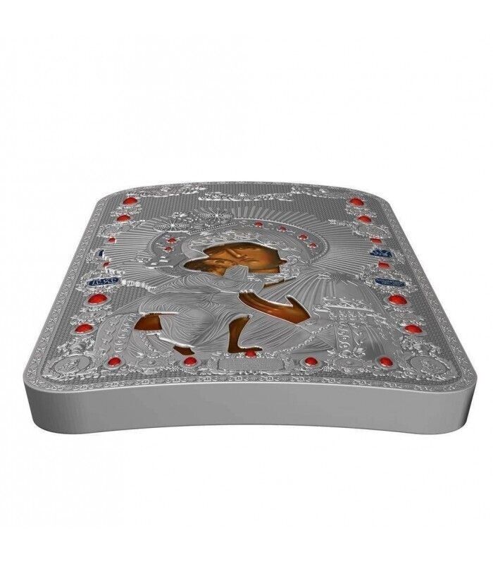 1 Oz Silver Coin 2014 $2 Orthodox Shrines - Feodorovskaya Mother of God - Silver-classypw.com-4