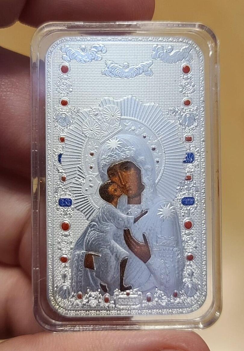 1 Oz Silver Coin 2014 $2 Orthodox Shrines - Feodorovskaya Mother of God - Silver-classypw.com-6