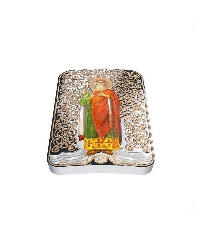 1 Oz Silver Coin 2014 $2 Orthodox Shrines - Vladimir The Great PAMP only 3000