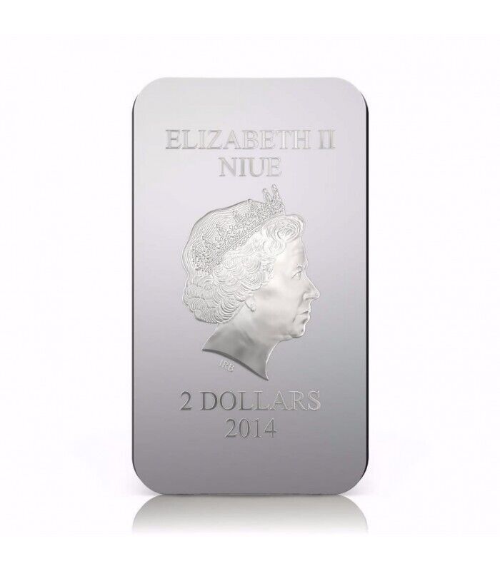 1 Oz Silver Coin 2014 $2 Orthodox Shrines - Vladimir The Great PAMP only 3000