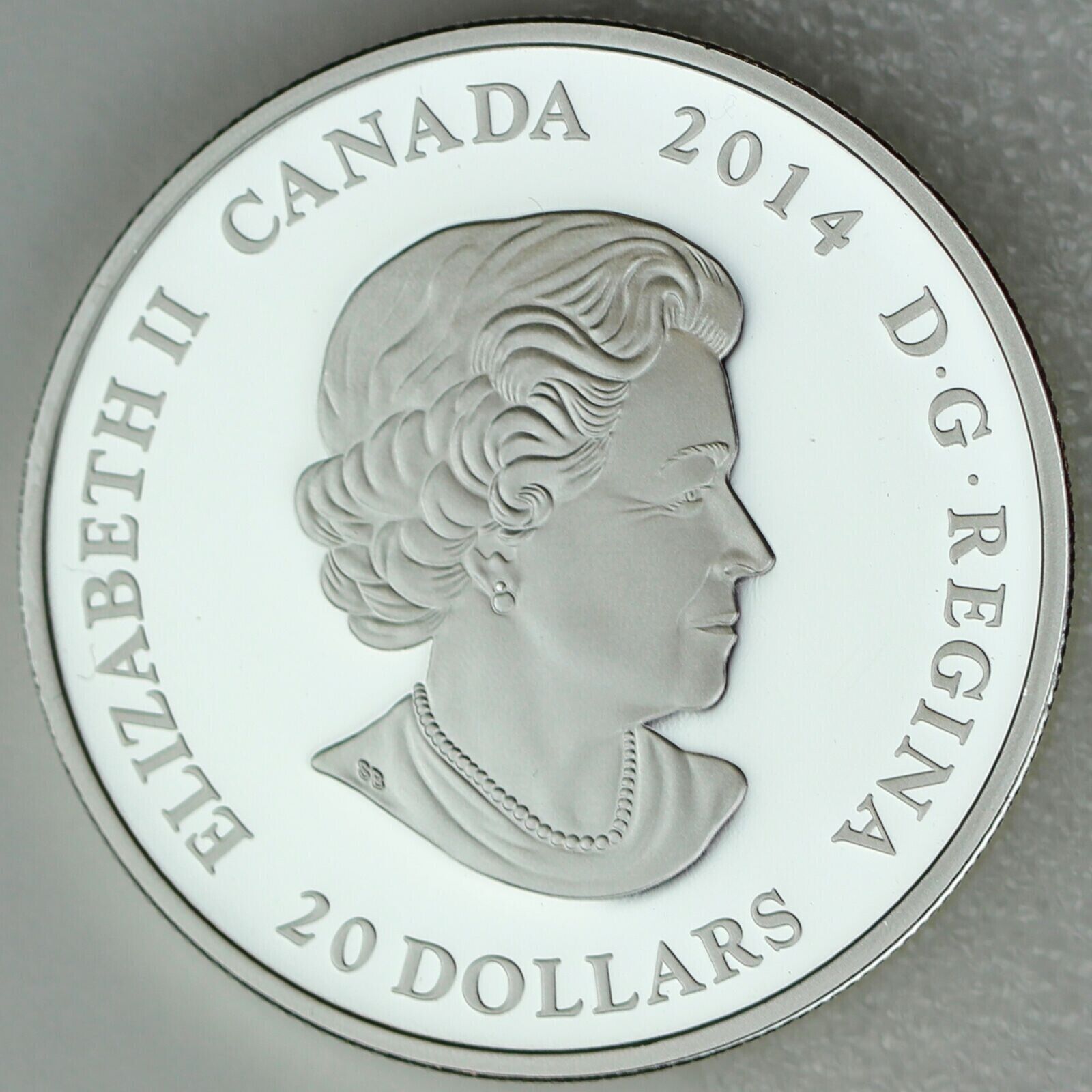 1 Oz Silver Coin 2014 $20 Canada Stained Glass: Casa Loma Enamel Cross-classypw.com-6