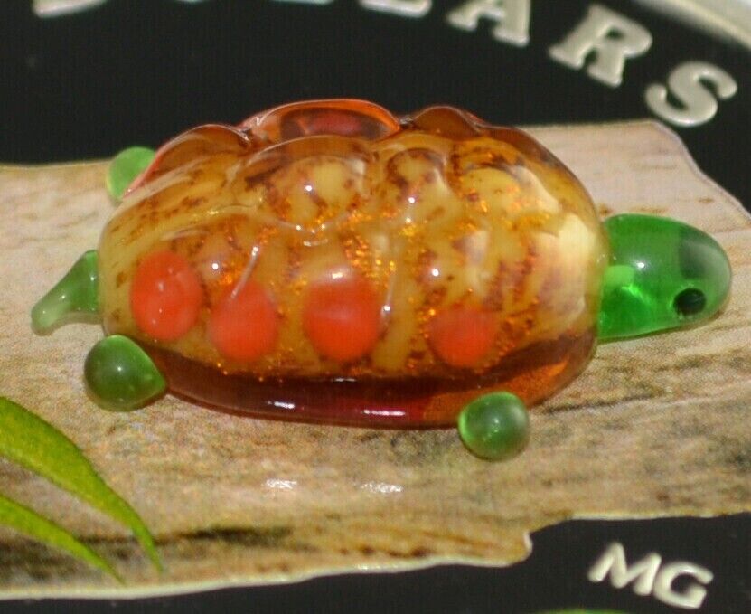 1 Oz Silver Coin 2015 $20 Canada Murano Glass Turtle Broadleaf Arrowhead Flower-classypw.com-3
