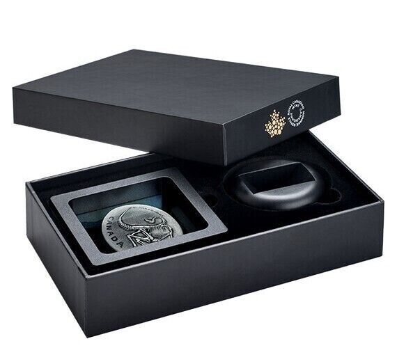 1 Oz Silver Coin 2017 $20 Ancient Canada Ornithomimus Bird Mimic Dinosaur Fossil-classypw.com-4