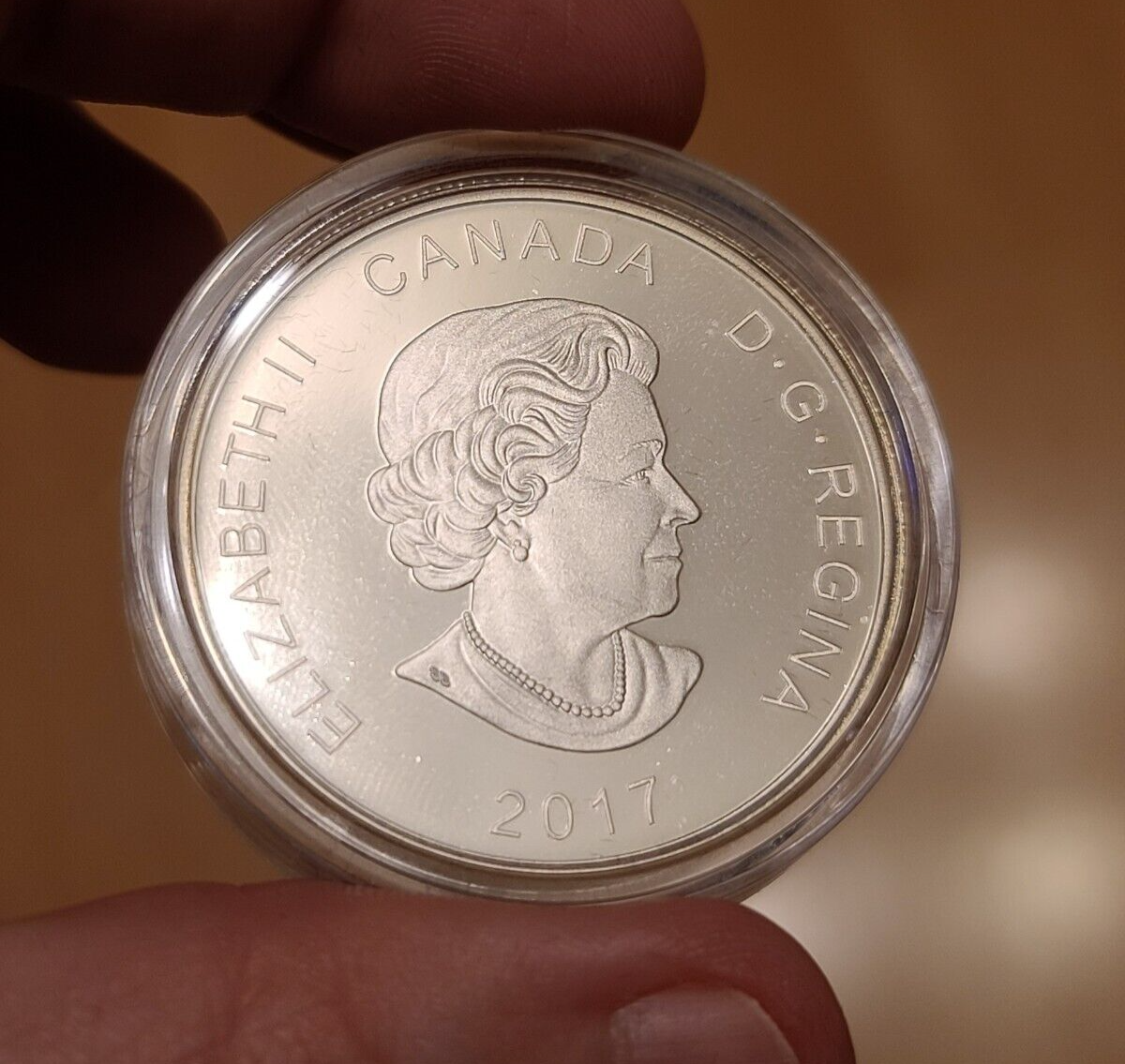 1 Oz Silver Coin 2017 Canada $20 Glistening North The Polar Bear Diamond Glitter-classypw.com-1