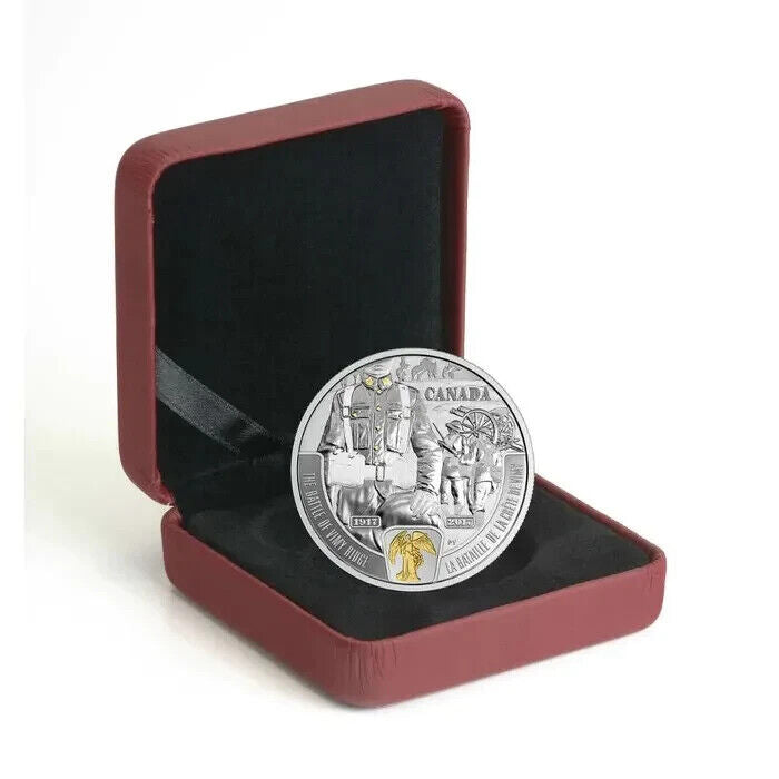 1 Oz Silver Coin 2017 Canada $20 WW1 Battlefront Series: Battle of Vimy Ridge-classypw.com-3