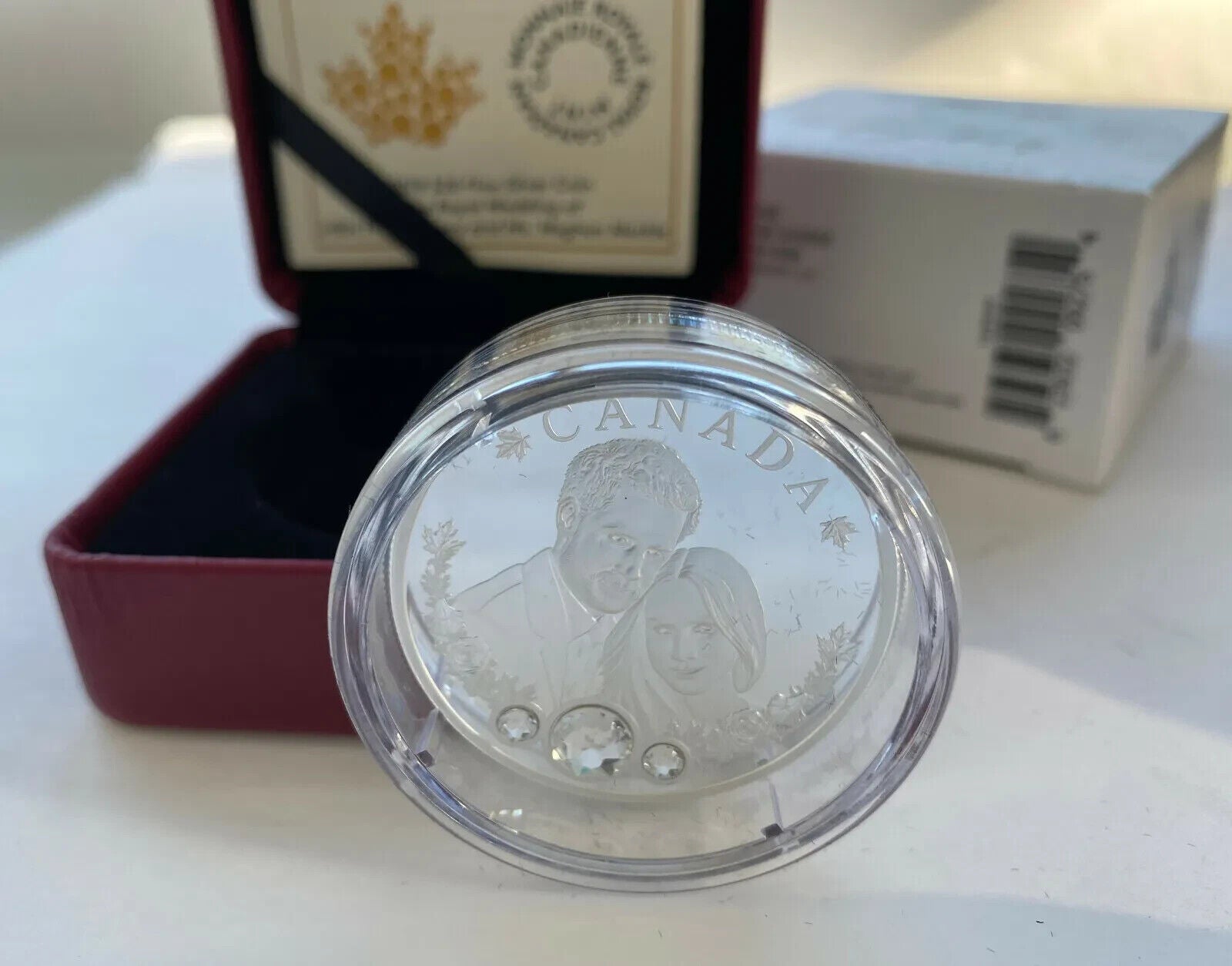 1 Oz Silver Coin 2018 $20 The Royal Wedding of Prince Harry and Ms Meghan Markle-classypw.com-5