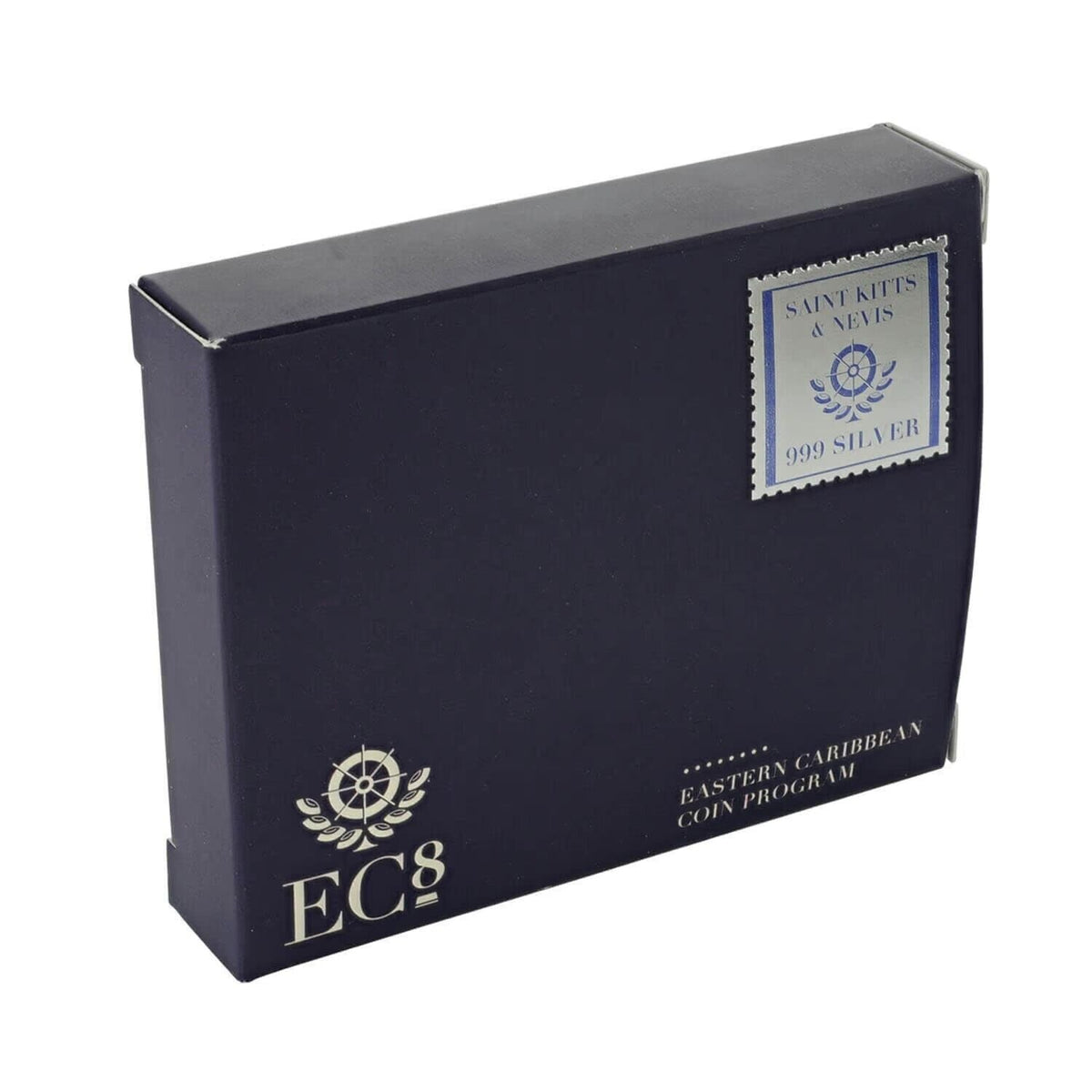 1 Oz Silver Coin 2018 EC8 Saint Kitts &amp; Nevis $2 Color Proof - Brown Pelican-classypw.com-3