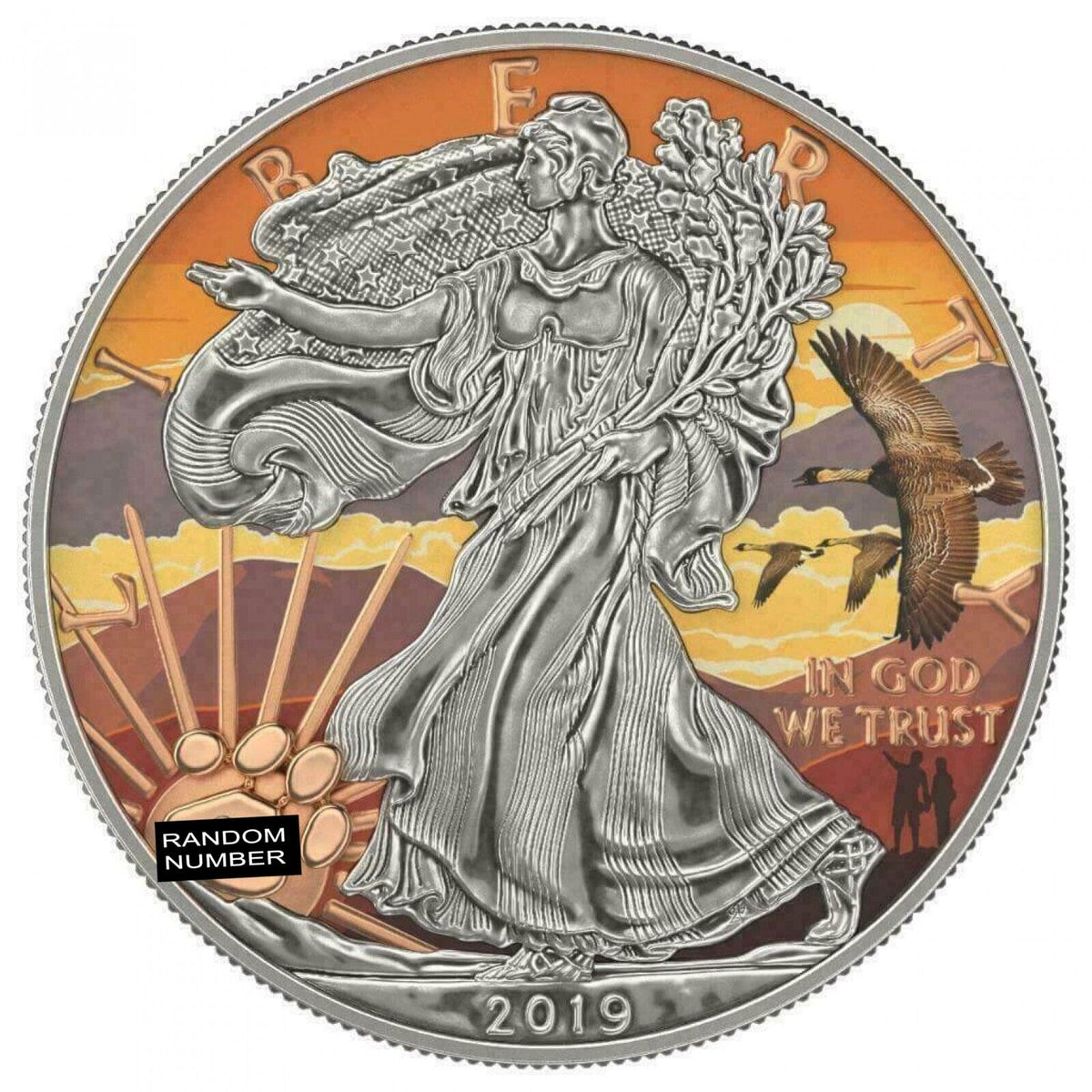 1 Oz Silver Coin 2019 $1 Liberty National Parks of The United States - Haleakala-classypw.com-1