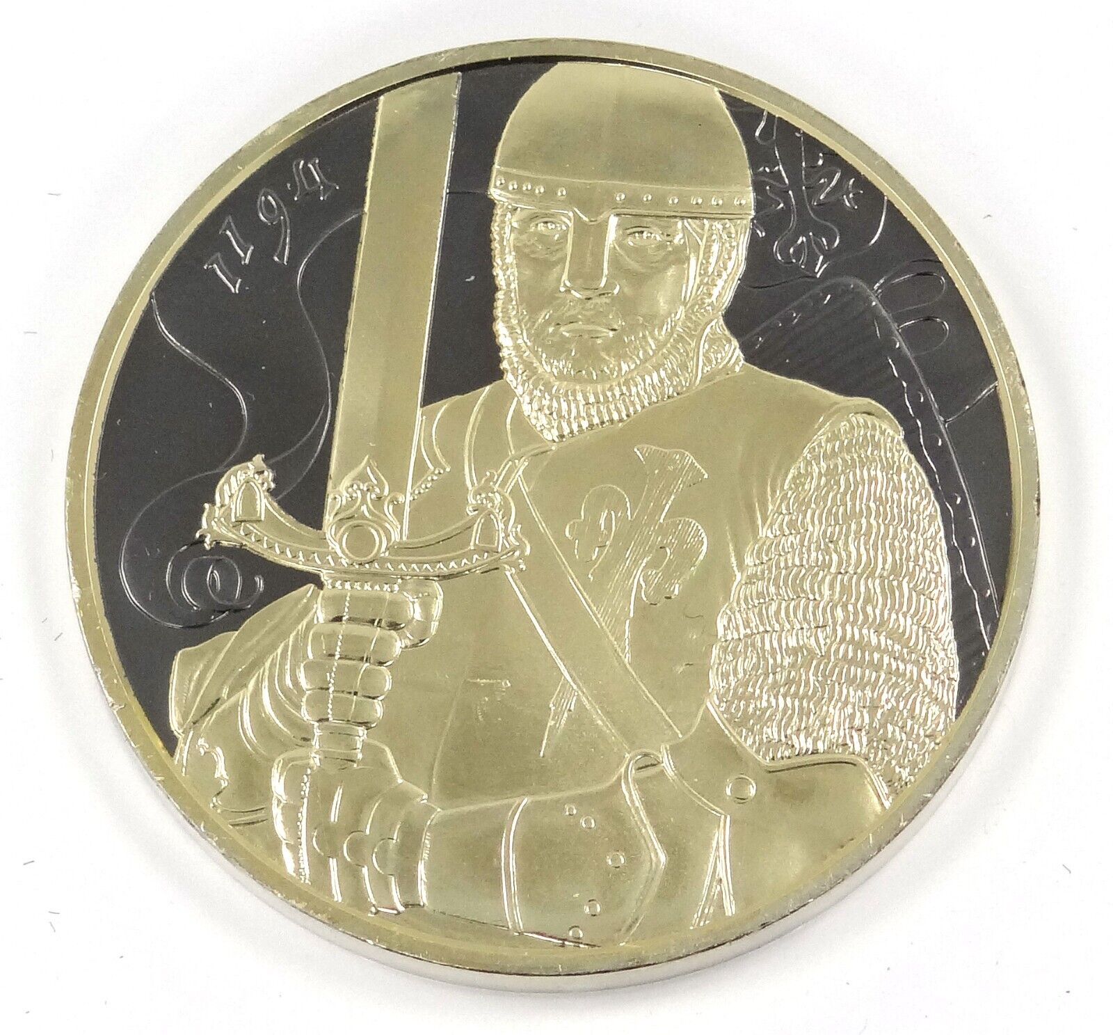 1 Oz Silver Coin 2019 1.5 Euro Austria Golden Ring Gold & Ruthenium Leopold V-classypw.com-1