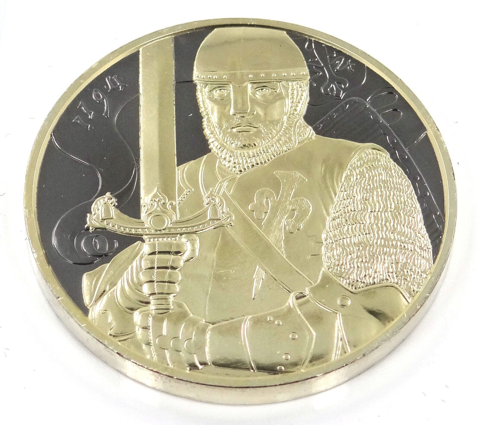 1 Oz Silver Coin 2019 1.5 Euro Austria Golden Ring Gold & Ruthenium Leopold V-classypw.com-3