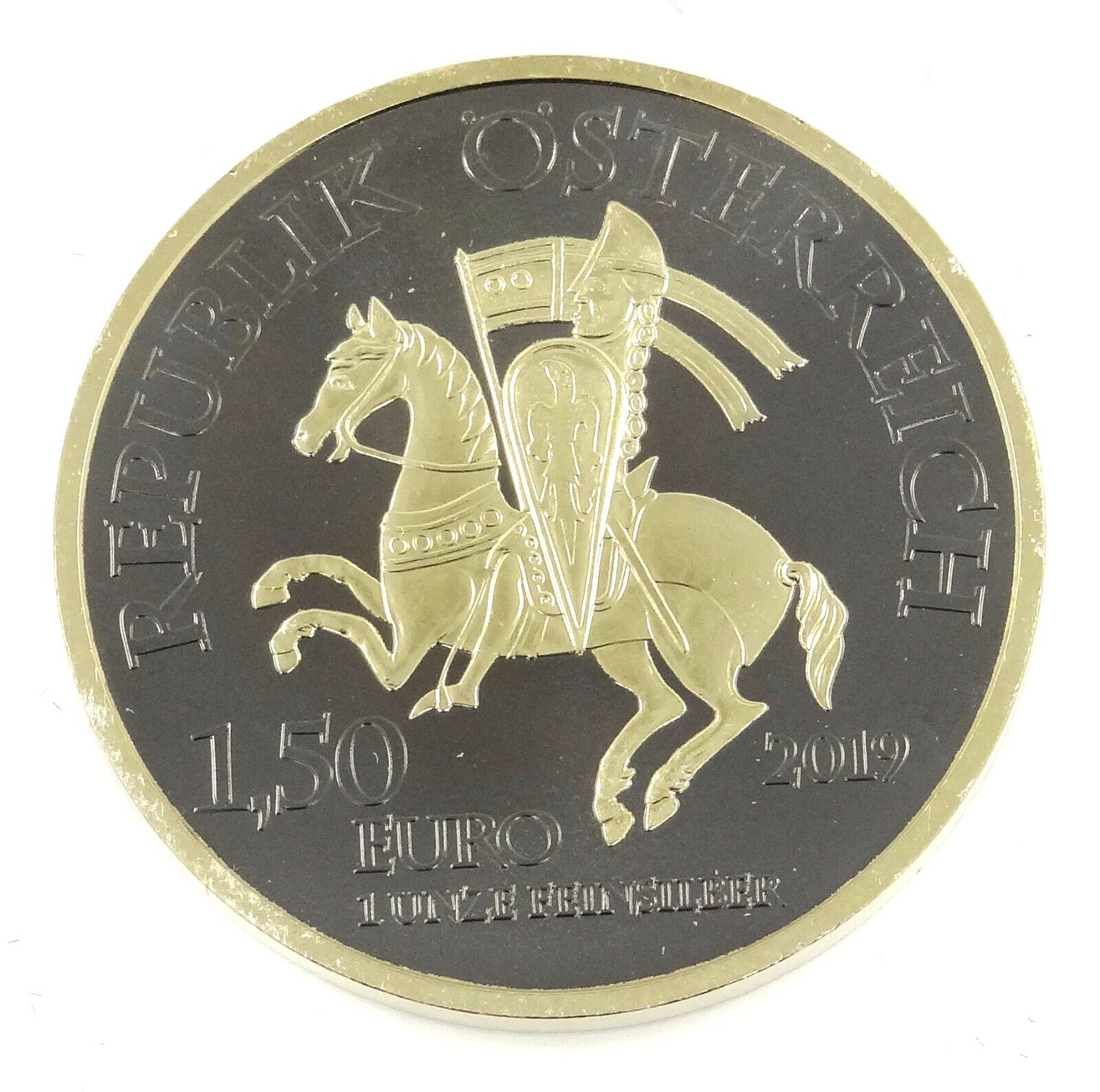 1 Oz Silver Coin 2019 1.5 Euro Austria Golden Ring Robin Hood #500/500 LAST MADE-classypw.com-2
