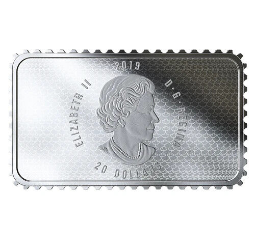 1 Oz Silver Coin 2019 Canada $20 100th Ann. First Non-Stop Transatlantic Flight-classypw.com-1