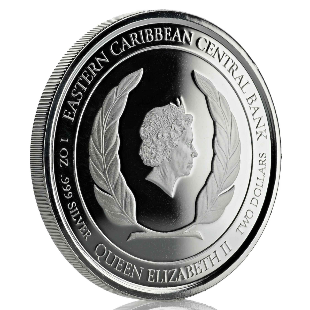 1 Oz Silver Coin 2019 EC8 Anguilla $2 Scottsdale Mint Color Proof - Lobster-classypw.com-6