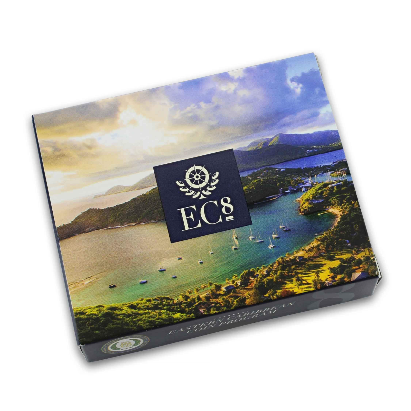 1 Oz Silver Coin 2019 EC8 Grenada $2 Scottsdale Mint Color Proof Diving Paradise-classypw.com-5
