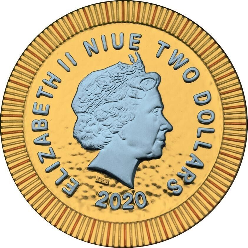 1 Oz Silver Coin 2020 $2 Niue Athenian Owl Swarovski Eyes - Ornament-classypw.com-2