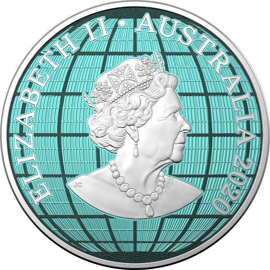 1 Oz Silver Coin 2020 Australia $1 Beneath the Southern Skies - Animals Kangaroo-classypw.com-2