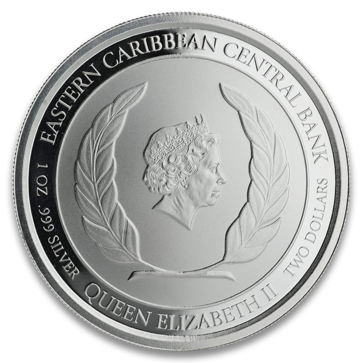 1 Oz Silver Coin 2020 EC8 St. Vincent &amp; the Grenadines $2 Color Pax Et Justitia-classypw.com-4