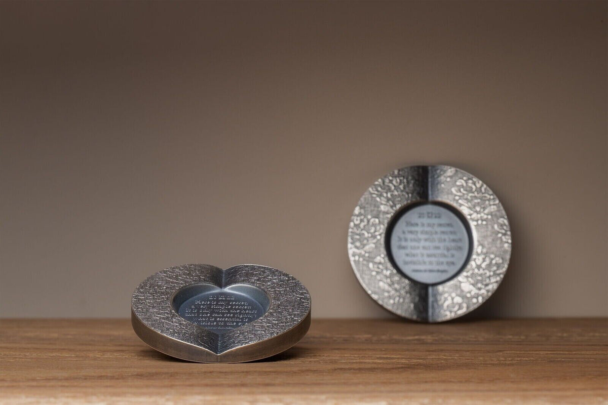 1 Oz Silver Coin 2022 Cook Islands $5 Secret Heart Antique High Relief PCGS MS70-classypw.com-4