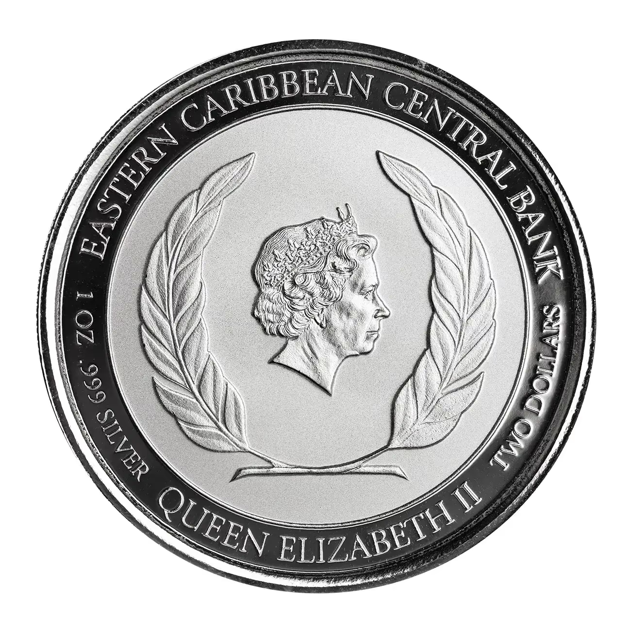 1 Oz Silver Coin 2022 EC8 Anguilla $2 Scottsdale Mint Color Proof - Eel-classypw.com-3