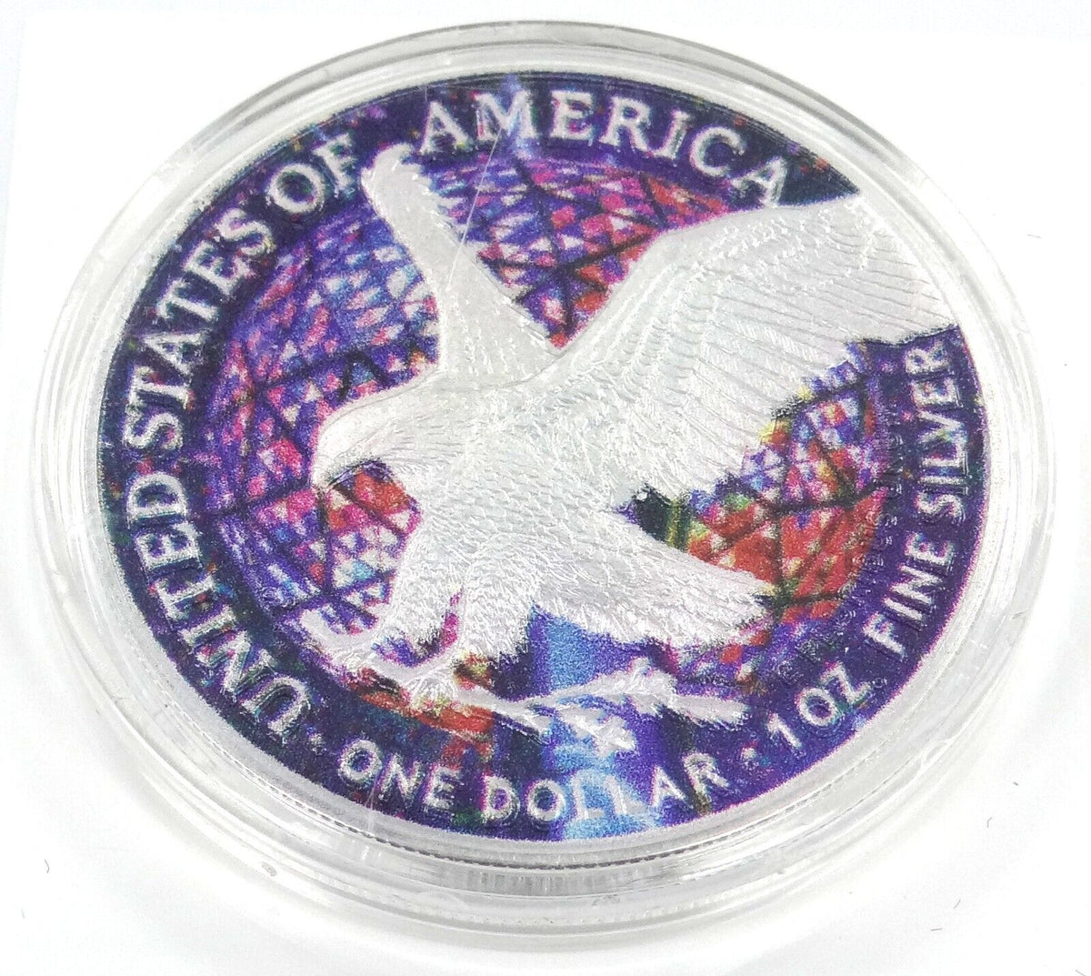 1 Oz Silver Coin 2023 American Eagle $1 New Years Eve Times Square in Capsule-classypw.com-4